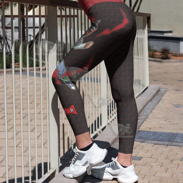 Dragon Ball Android 17 Black Women Leggings