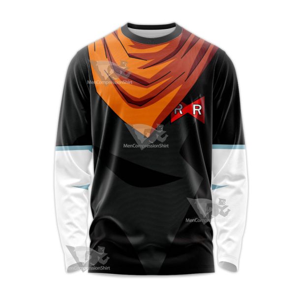 Dragon Ball Android 17 Long Sleeve Shirt