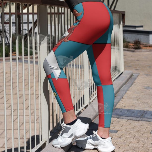 Dragon Ball Fighter Z Android 21 Blue And Red Women Leggings