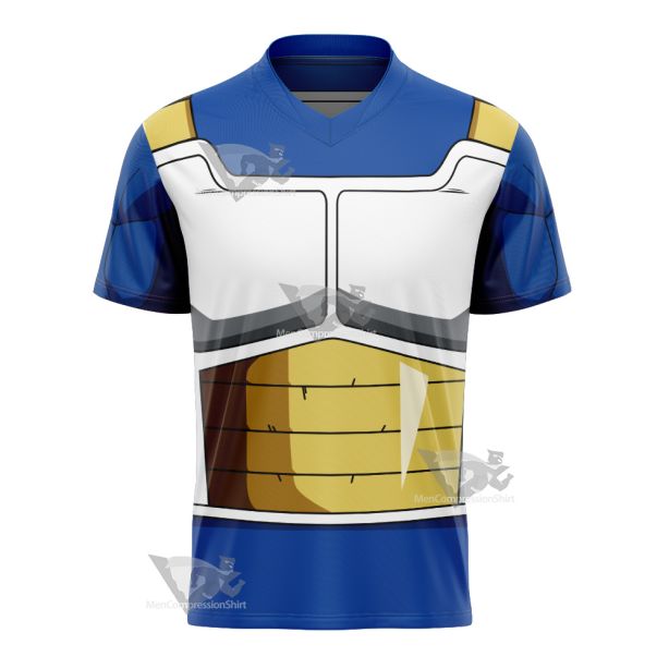 Dragon Ball Fighterz Vegeta Football Jersey