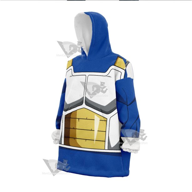 Dragon Ball Fighterz Vegeta Snug Oversized Blanket Hoodie