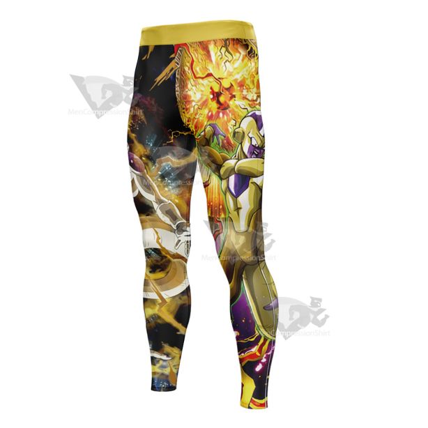 Dragon Ball Frieza Gold Mens Compression Legging