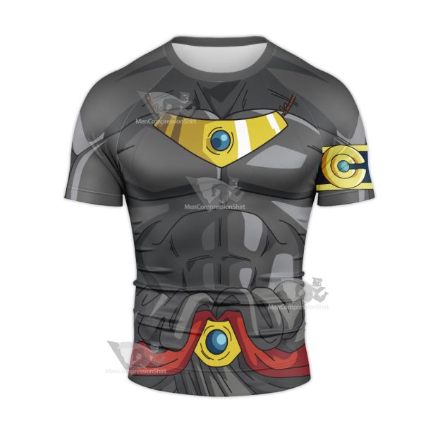 Dragon Ball Fusions Karoly Black Short Sleeve Compression Shirt