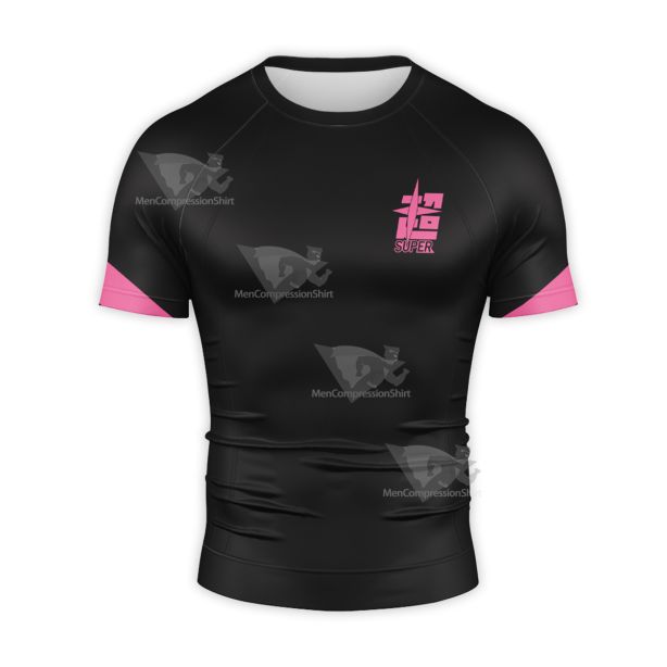 Dragon Ball Goku Black Rose Short Sleeve Compression Shirt