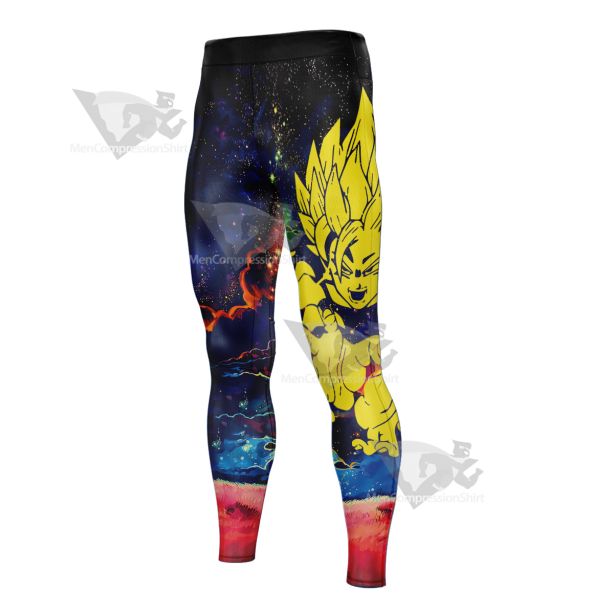 Dragon Ball Goku Guibo Qigong Men Compression Legging