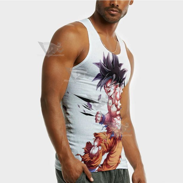 Dragon Ball Goku Ultra Instinct Sleeveless Compression Shirt