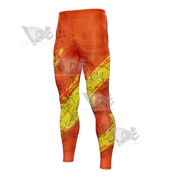 Dragon Ball Little Goku Dragon Men Compression Legging