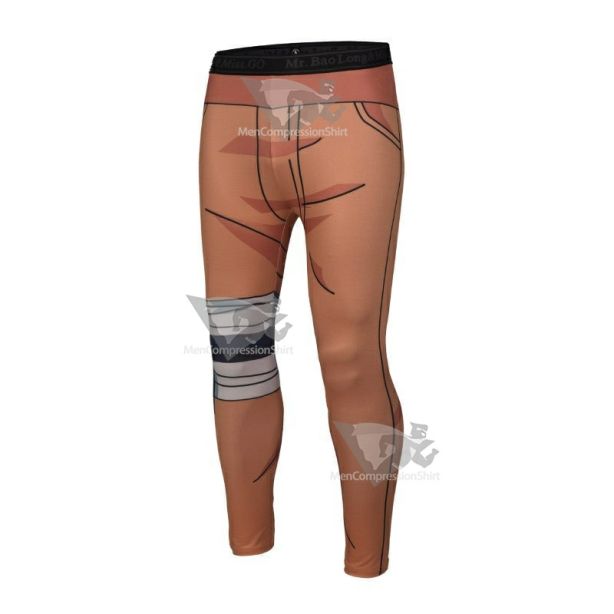 Dragon Ball Man Brown Compression Leggings