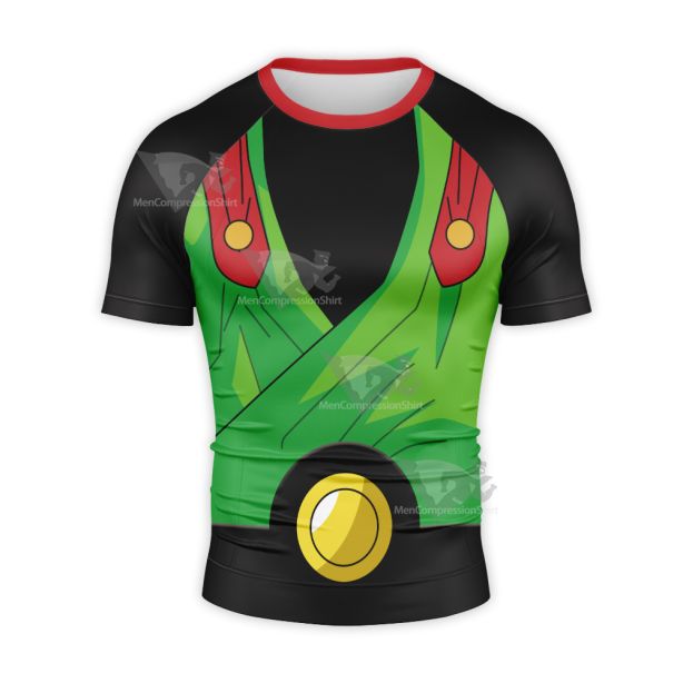 Dragon Ball Son Gohan Saiyaman Short Sleeve Compression Shirt