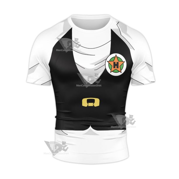 Dragon Ball Son Gohan School Short Sleeve Compression Shirt