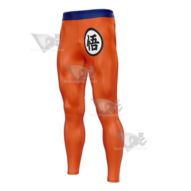 Dragon Ball Super Goku Symbol Mens Compression Legging