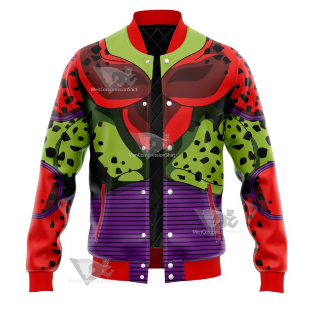 Dragon Ball Super Super Hero Cell Max Varsity Jacket