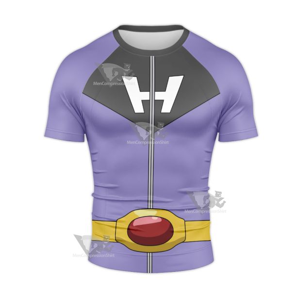 Dragon Ball Super Super Hero Dr Hedo Short Sleeve Compression Shirt