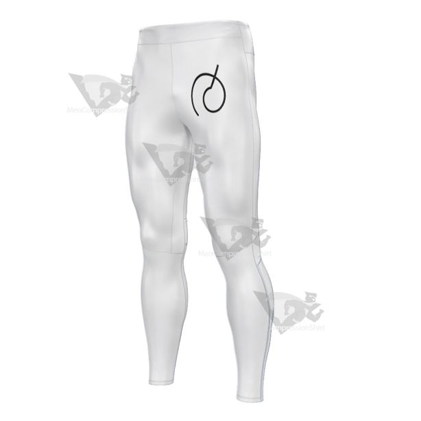 Dragon Ball Vegeta White Mens Compression Legging