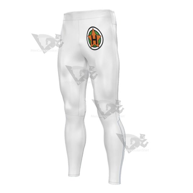 Dragon Ball Videl Symbol White Mens Compression Legging