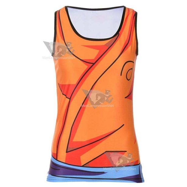 Dragon Ball Z Compression Super Saiyan Goku Compression Tank Top