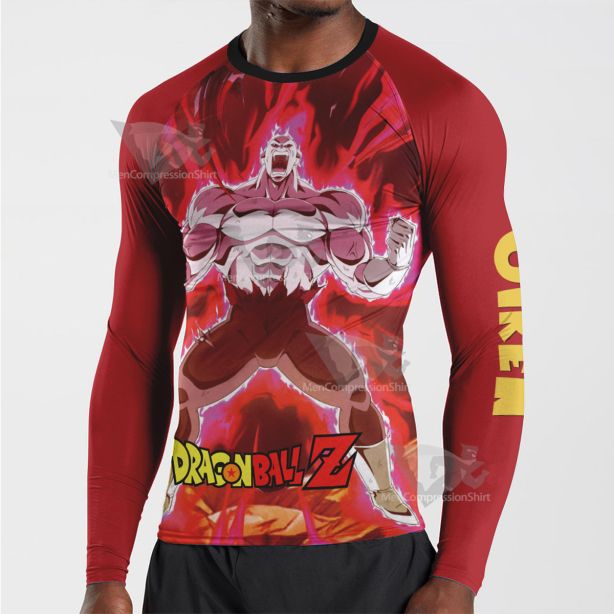 Dragon Ball Z Jiren Red Long Sleeve Compression Shirt