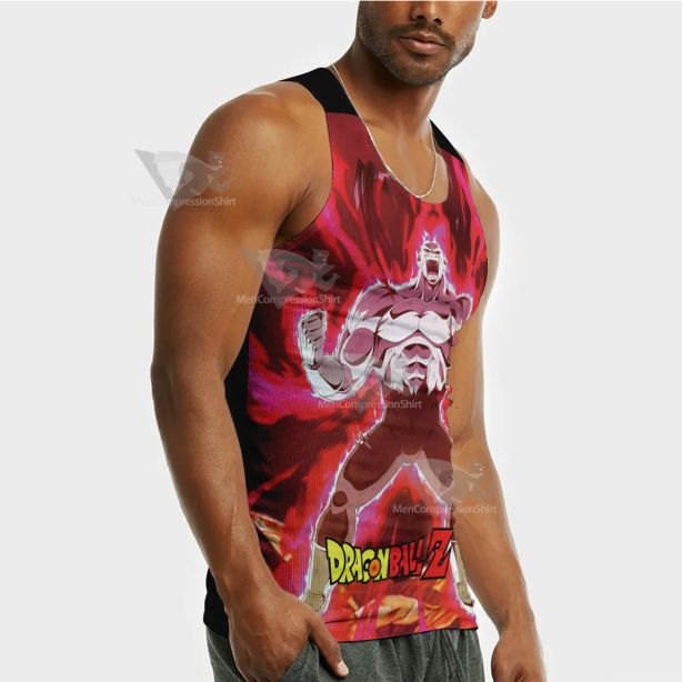 Dragon Ball Z Jiren Red Sleeveless Compression Shirt