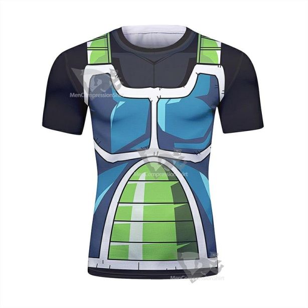 Dragon Ball Z Onyx Bardock Short Sleeve Elite Rashguard