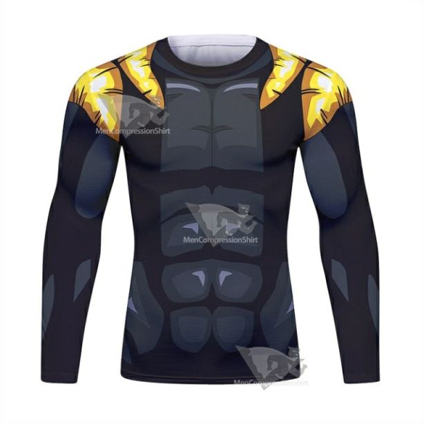 Dragon Ball Z Onyx Gogeta Long Sleeve Elite Rashguard