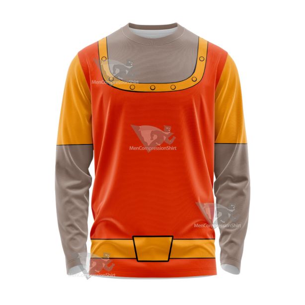 Dragons Lair Dirk Starts Long Sleeve Shirt