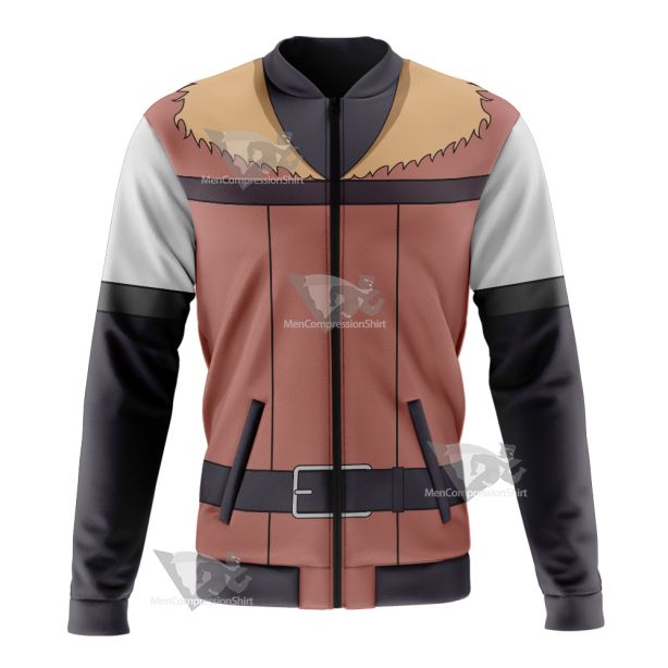 Dudes Vrmmo Life Earth Cosplay Bomber Jacket