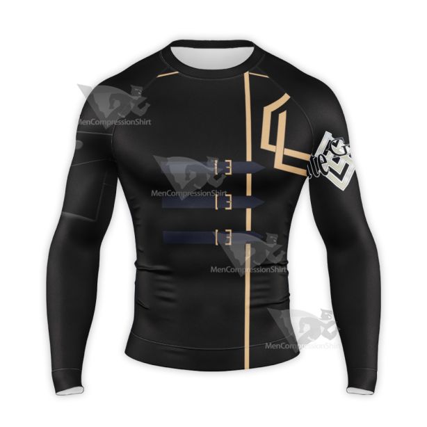 Fate Grand Order Gilgamesh Artificial Long Sleeve Compression Shirt