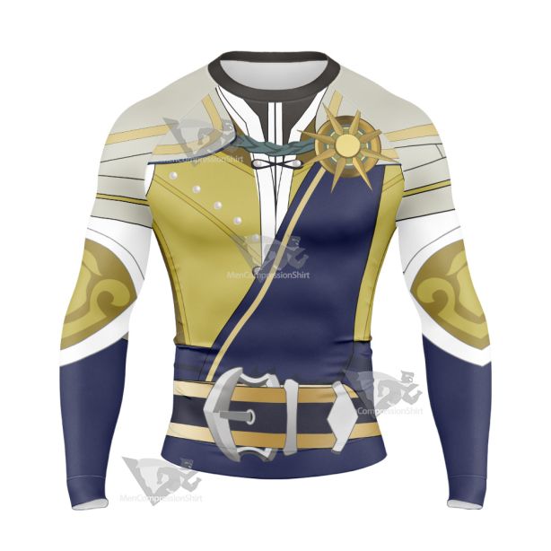 Fire Emblem Warriors Rowan Long Sleeve Compression Shirt