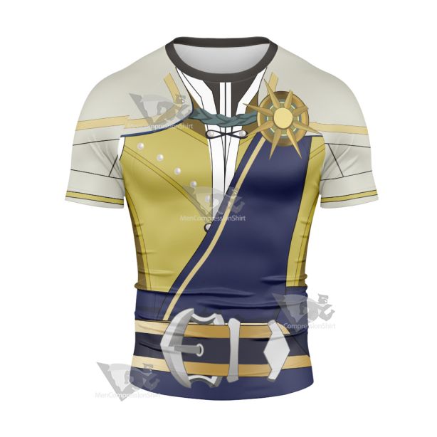 Fire Emblem Warriors Rowan Short Sleeve Compression Shirt