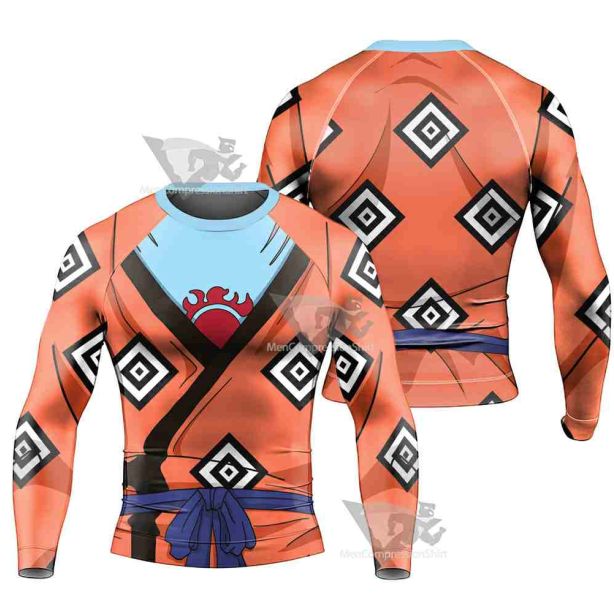 Fish Man Jinbe One Piece Long Sleeve Rash Guard