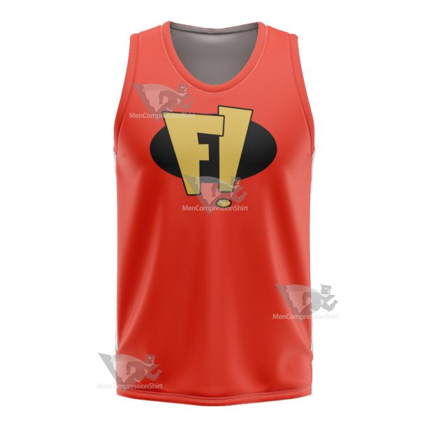 Freakazoid Red Cosplay Basketball Jersey