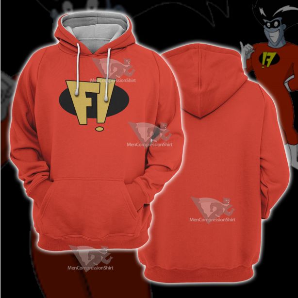 Freakazoid Red Cosplay Hoodie