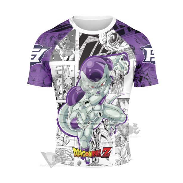 Frieza Dragon Ball Short Sleeve Compression Shirt