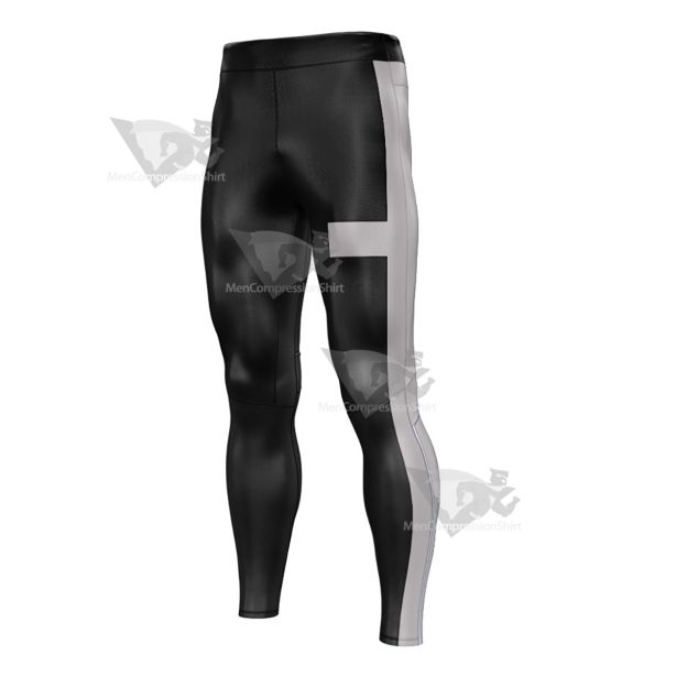 Fullmetal Alchemist Scar Grey Mens Compression Legging