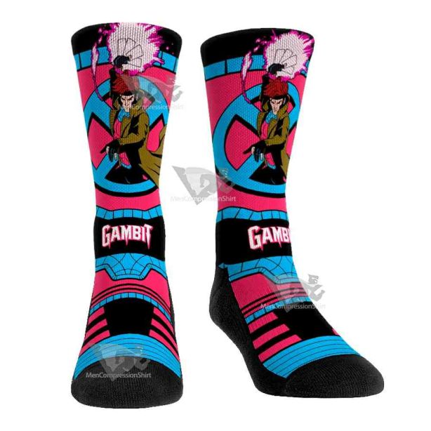 Gambit Pink Men Tight Socks