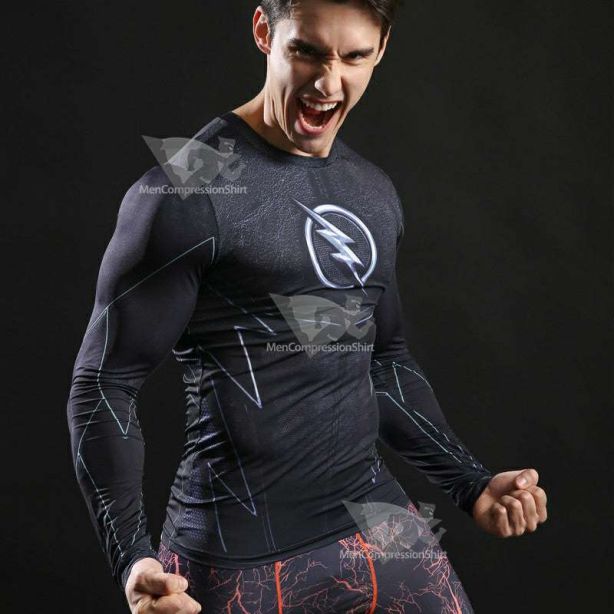 Garrick Gym Long Sleeve Compression Shirt For Men