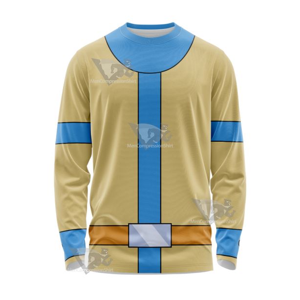 Generator Rex Bobo Haha Yellow Cosplay Long Sleeve Shirt