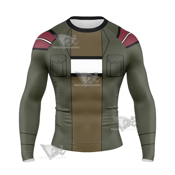 Generator Rex Noah Green Cosplay Long Sleeve Compression Shirt