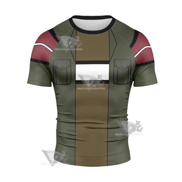 Generator Rex Noah Green Cosplay Short Sleeve Compression Shirt