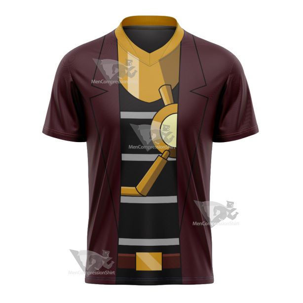 Generator Rex Van Kleiss Gold Cosplay Football Jersey