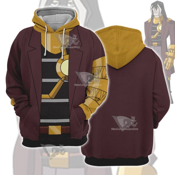 Generator Rex Van Kleiss Gold Cosplay Hoodie