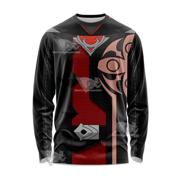 Genshin Impact Fatui Diplomat Viktor Long Sleeve Shirt