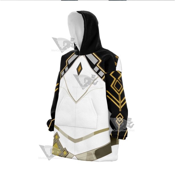 Genshin Zhongli Archon Snug Oversized Blanket Hoodie