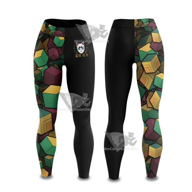 Giyu Cube Women Compression Leggings