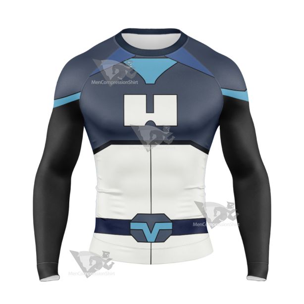 Glitch Techs Miko Kubota Blue Cosplay Long Sleeve Compression Shirt