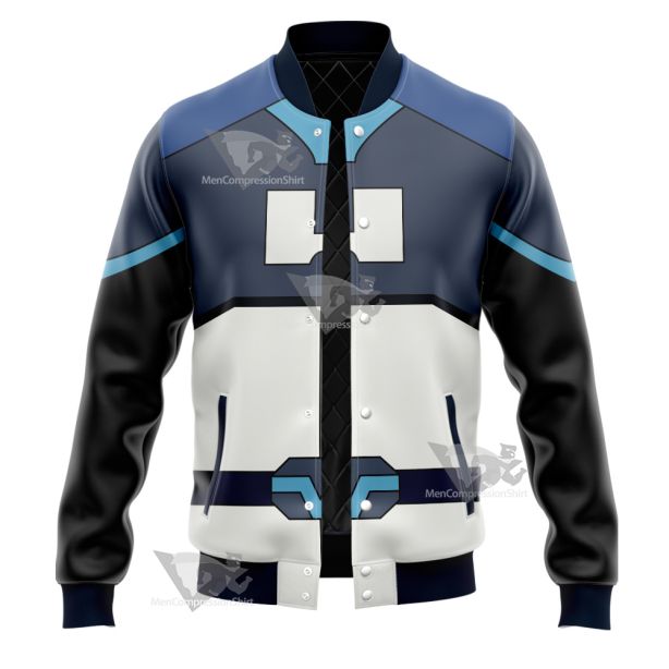 Glitch Techs Miko Kubota Blue Cosplay Varsity Jacket