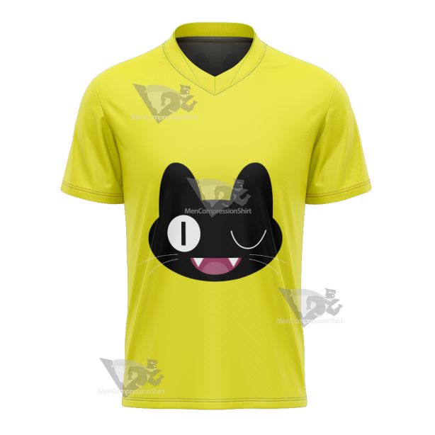 Glitch Techs Miko Kubota Cat Cosplay Football Jersey