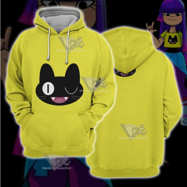 Glitch Techs Miko Kubota Cat Cosplay Hoodie