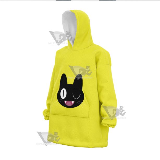 Glitch Techs Miko Kubota Cat Cosplay Snug Oversized Blanket Hoodie