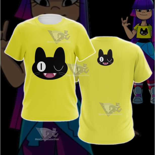 Glitch Techs Miko Kubota Cat Cosplay T-Shirt